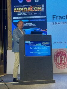 Faculty at a national conference